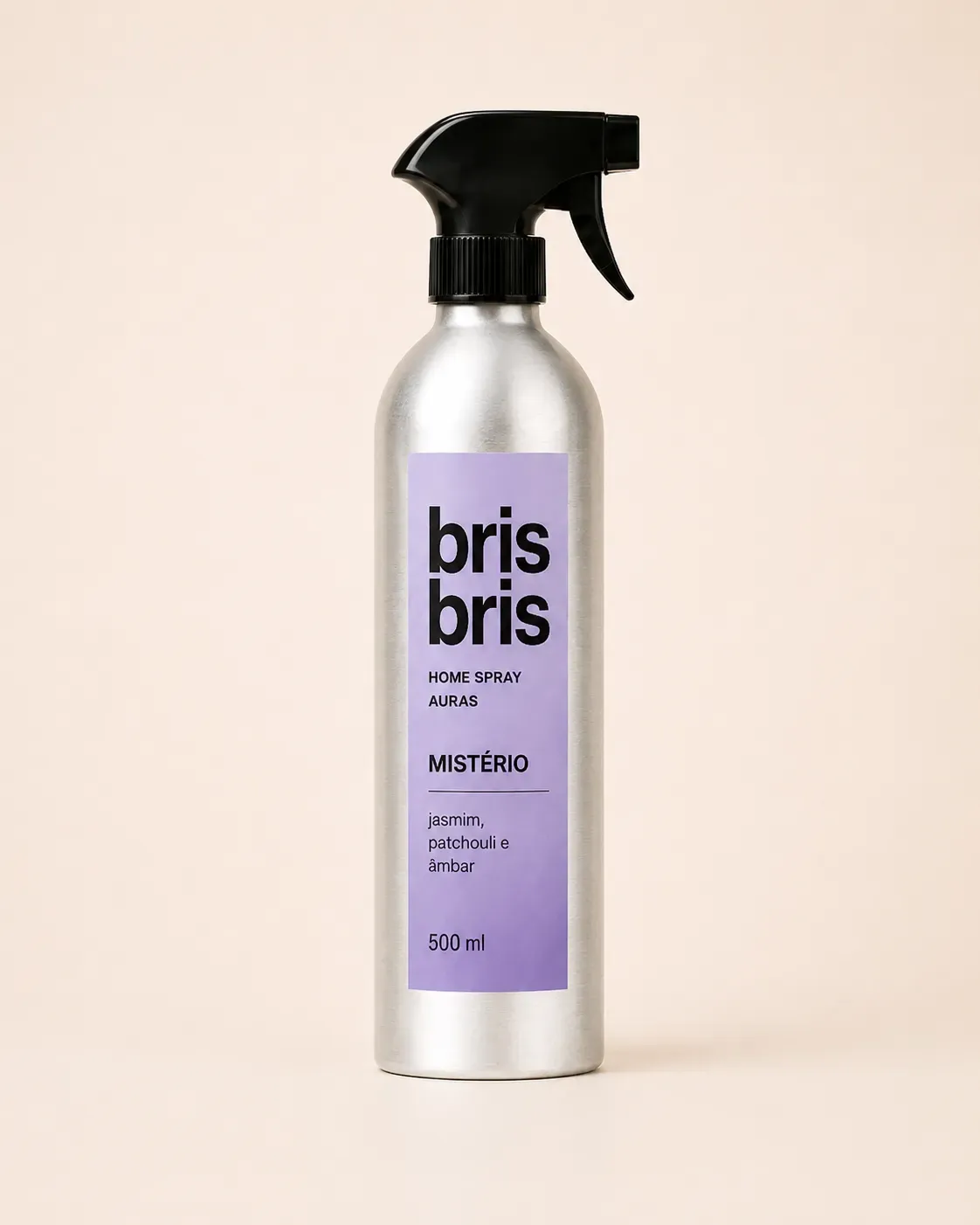 Home spray Mistério, da coleção Auras — âmbar, especiarias e incenso suave