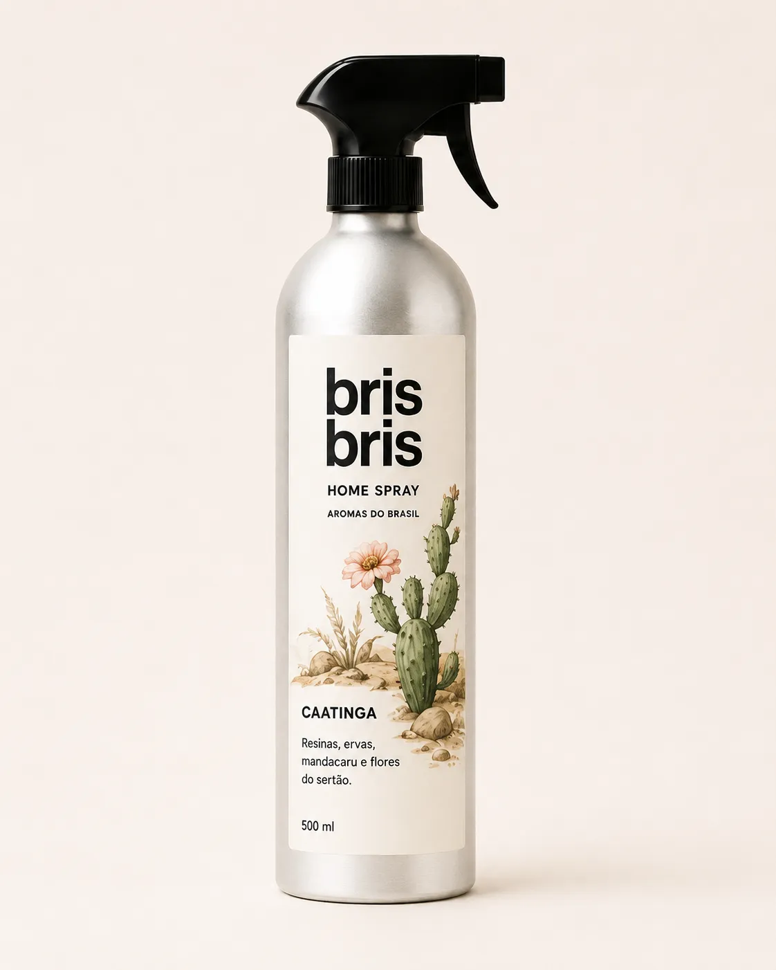 bris bris Caatinga — home spray em alumínio