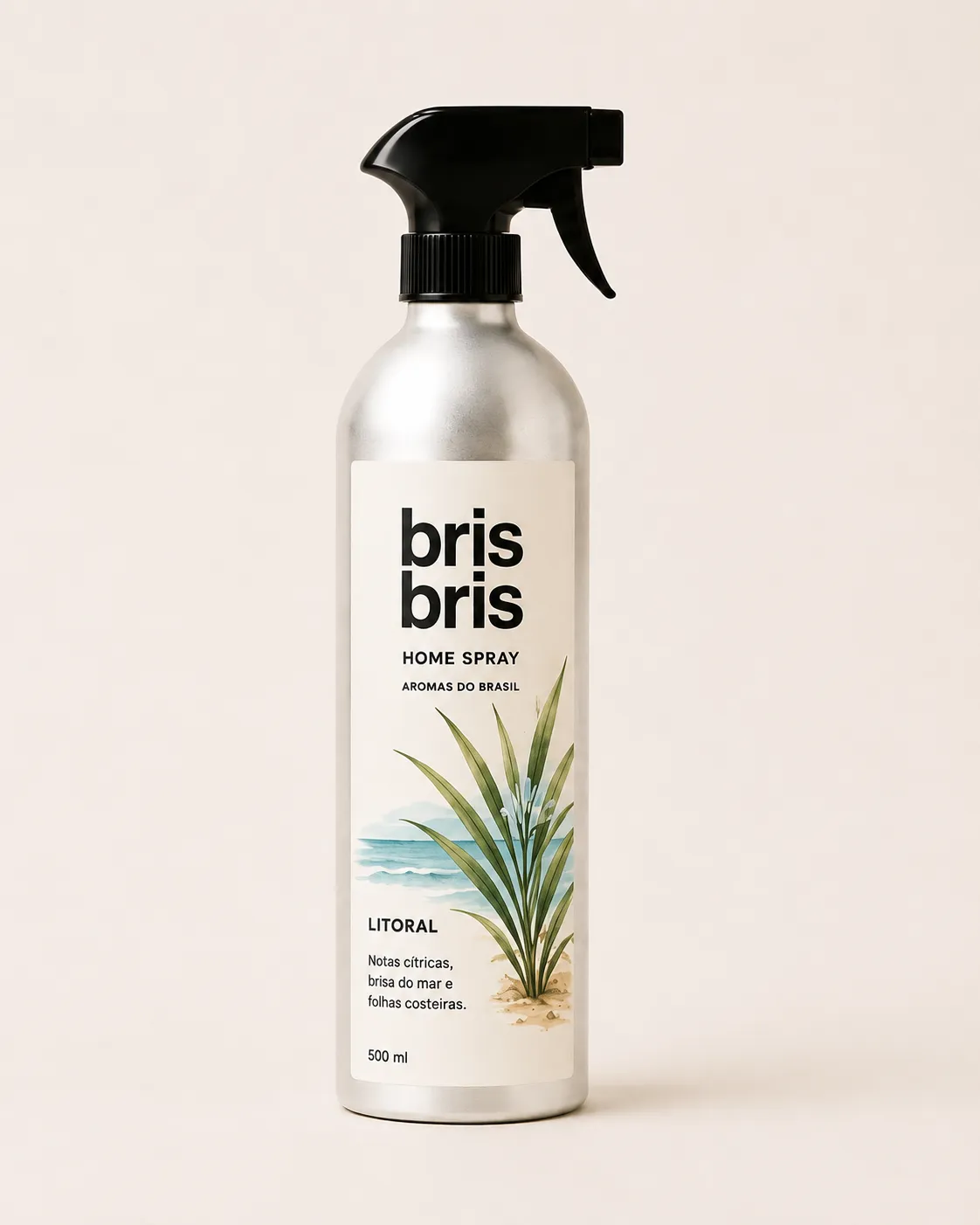 bris bris Litoral — home spray em alumínio